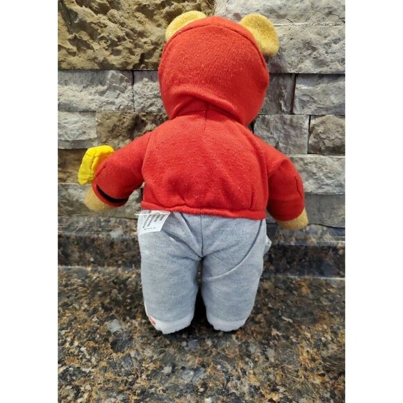 Playskool Dress Me Arthur Plush 14” Stuffed Animal Toy PBS 1996 Red Hoodie RARE - Picture 6 of 10